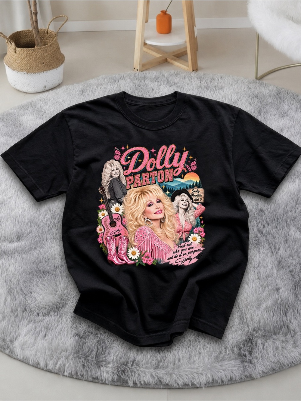Tribute Dolly Parton Shirt, Country Music Graphic Tee - Unisex